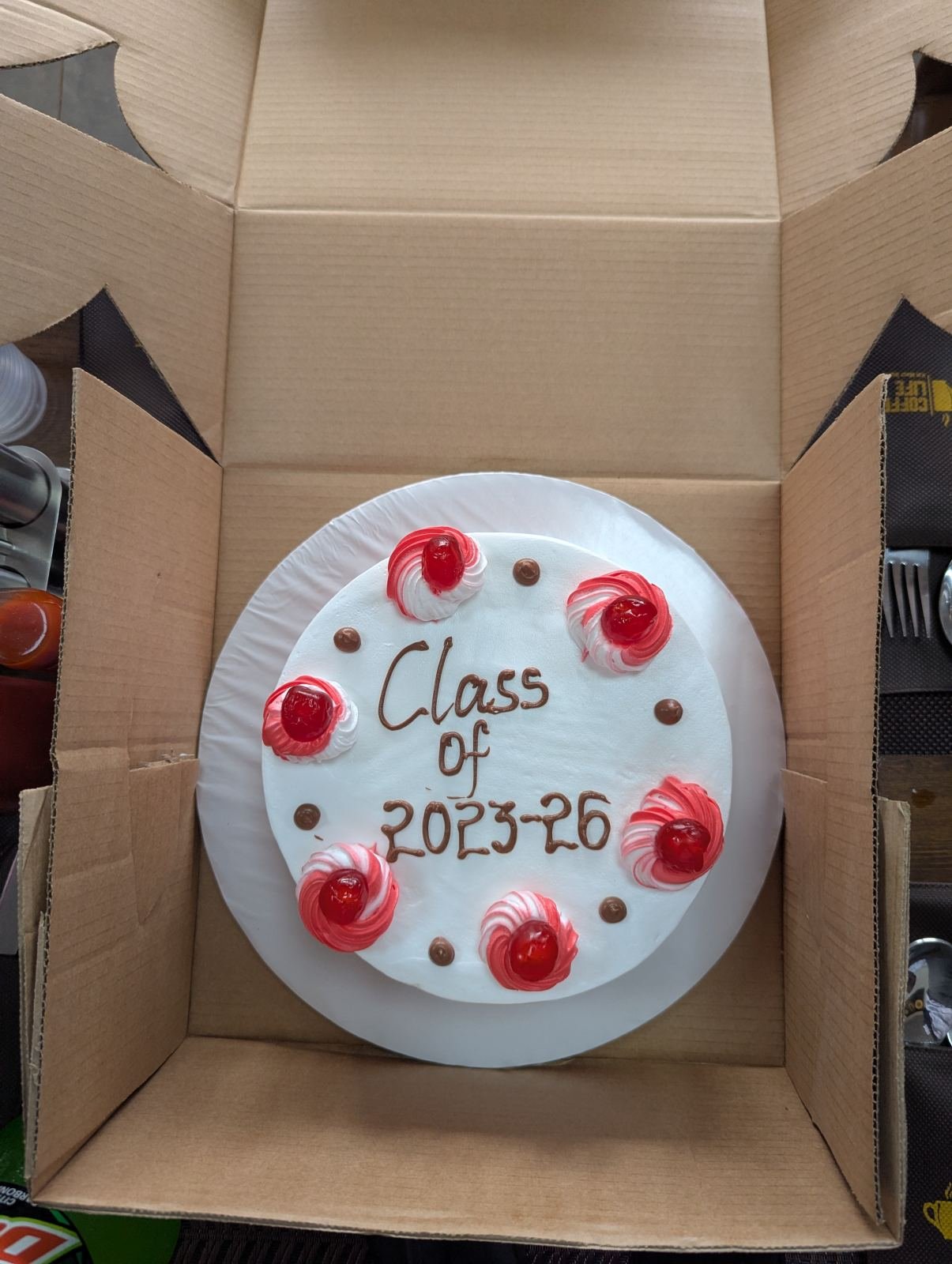 Graduation party cake for the class of 2026